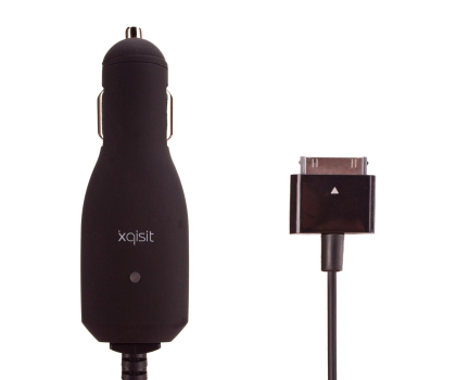 Ładowarka i akumulator Xqisit Car Charger for iPhone/iPad 2Ah 30pin Black 510255